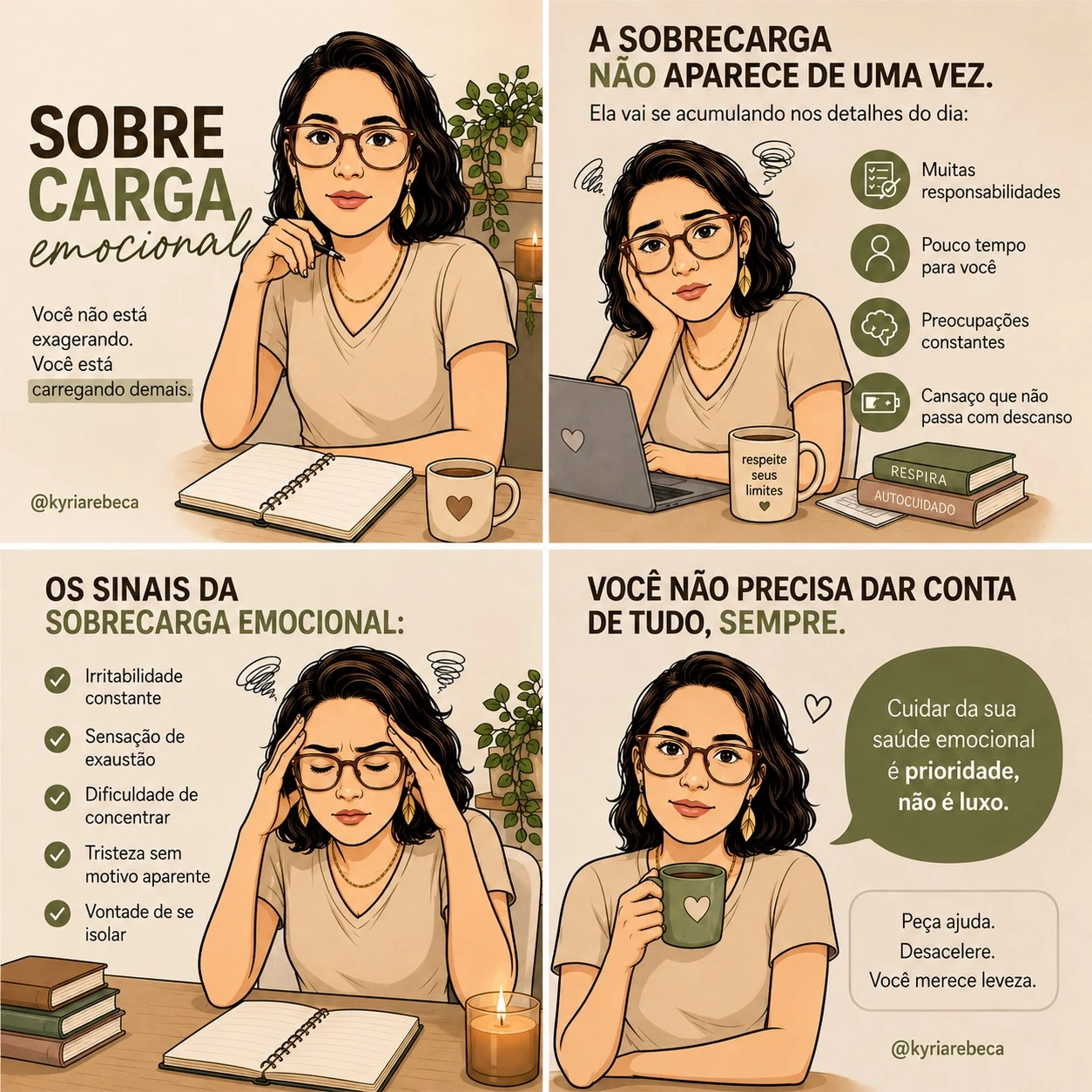 Sobrecarga emocional: quando parece que voc&ecirc; precisa dar conta de tudo