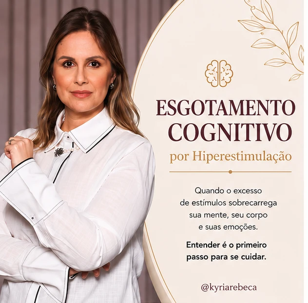 Esgotamento Cognitivo por Hiperestimula&ccedil;&atilde;o: quando sua mente n&atilde;o consegue desacelerar